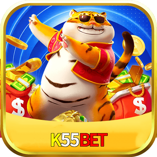 Imagem promocional da K55BET mostrando a plataforma e suas vantagens